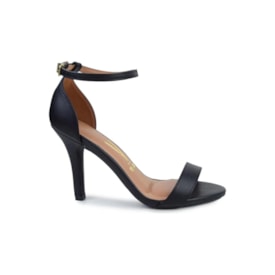 Sandália Salto Alto Vizzano Feminina Preto