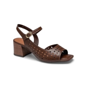 Sandália Salto Baixo Dakota Feminina Cafe Sandália Salto Baixo Dakota Feminina Cafe