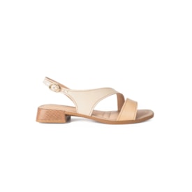 Sandália Salto Baixo Dakota Feminina Granola