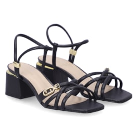 Sandália Salto Baixo Luz Da Lua Feminino Saara Sandália Salto Baixo Luz Da Lua Feminino Saara