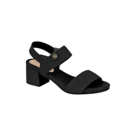 Sandália Salto Baixo Modare Feminina Preto