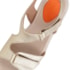 Sandalia Salto Couro Usaflex Feminino Ouro Light