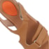 Sandalia Salto Couro Usaflex Feminino Tan