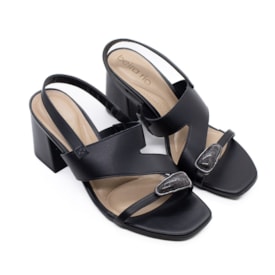 Sandália Salto Grosso Beira Rio Feminina Preto Sandália Salto Grosso Beira Rio Feminina Preto