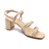 Sandalia Salto Grosso Luz Da Lua Feminina Rose