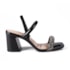 Sandalia Salto Medio Dakota Feminino Preto