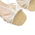 Sandália Salto Médio Lu Rezende Feminina Naturallis Off White