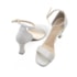 Sandália Salto Médio Lu Rezende Feminina Off White