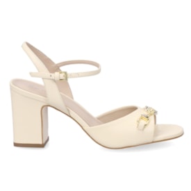 Sandália Salto Médio Luz Da Lua Feminino Saara Sandália Salto Médio Luz Da Lua Feminino Saara