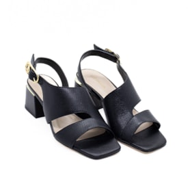 Sandália Salto Médio Luz Da Lua Feminino Vipera