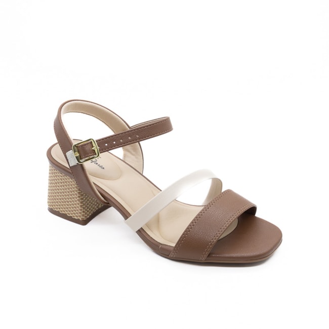 Sandália Salto Médio Modare Feminino Avela