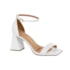 Sandália Salto Médio Vizzano Feminino Branco