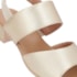 Sandália Salto Usaflex Feminino Ouro Light