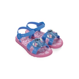 Sandália Stitch Grendene Feminina Infantil Rosa