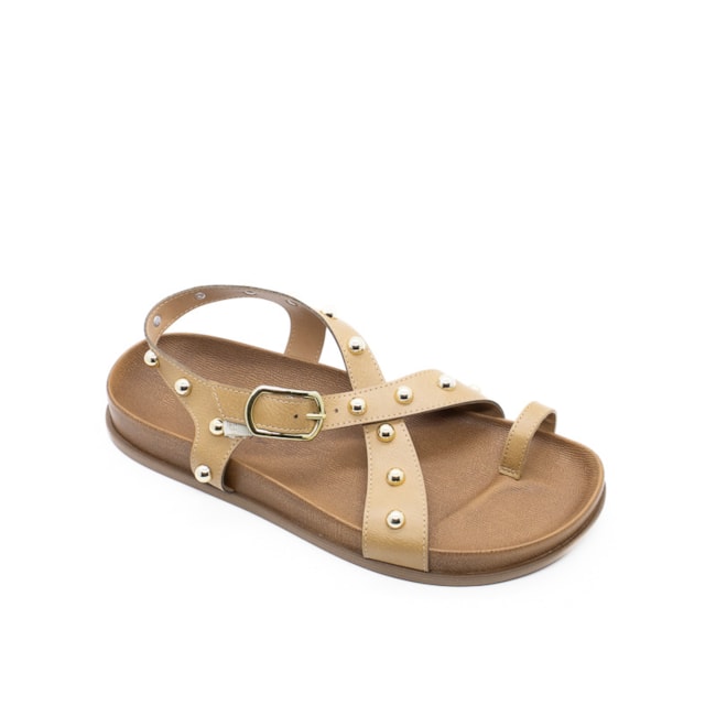 Sandália Vizzano Feminina Areia