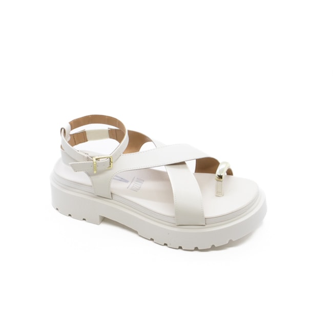 Sandália Vizzano Feminina Branco Off