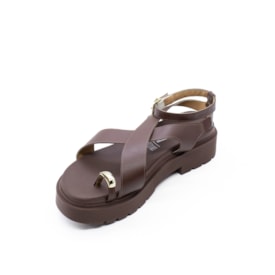 Sandália Vizzano Feminina Canela