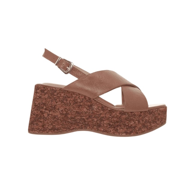 Sandália Vizzano Feminina Mocca