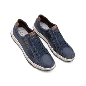 Sapatênis Democrata Denim Jay Masculino Navy