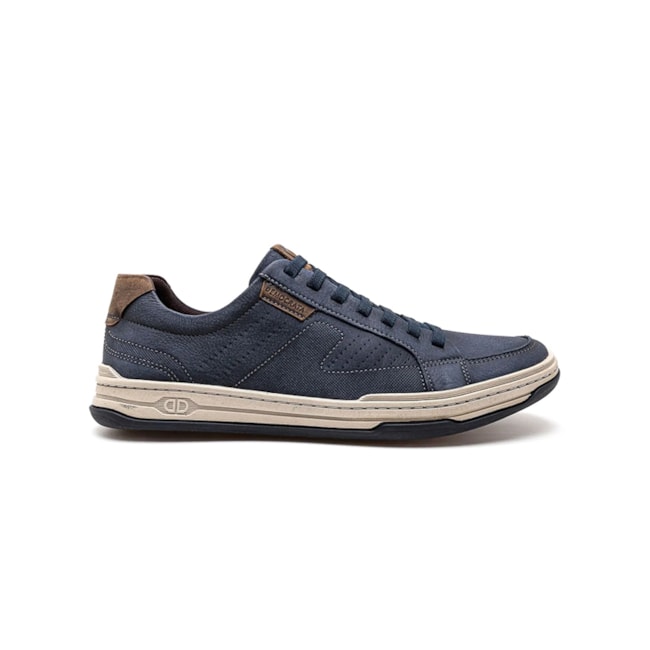 Sapatênis Democrata Denim Jay Masculino Navy