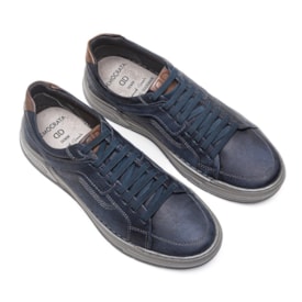 Sapatenis Denim Volp Democrata Masculino Navy