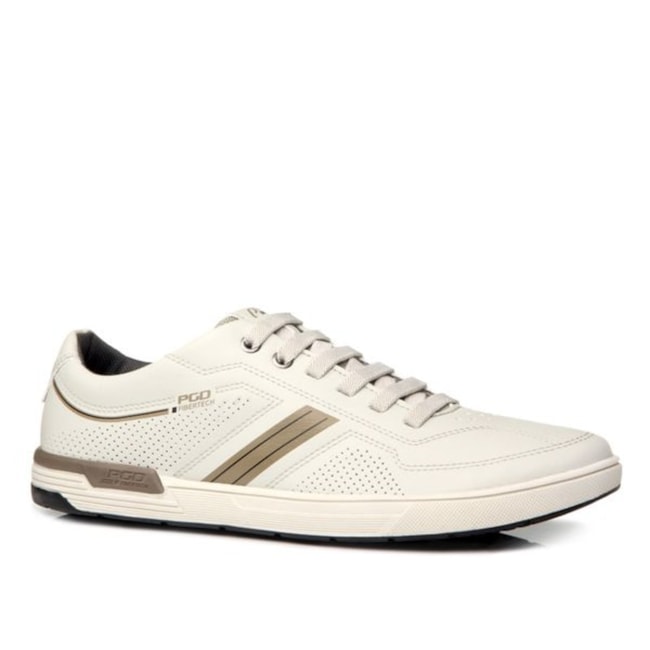 Sapatenis Em Microfibra Pegada Masculino Off White