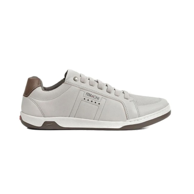 Sapatênis Ferracini Lexus Masculino Cinza Claro