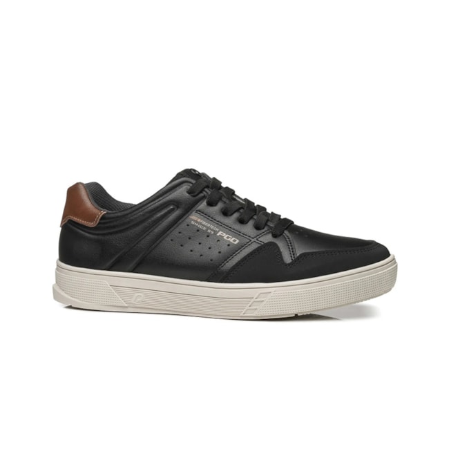 Sapatênis Pegada Hudson Masculino Preto
