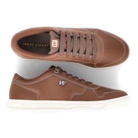 Sapatênis West Coast 126 San Diego Masculino Camel