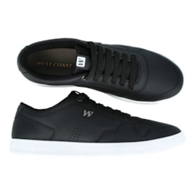 Sapatênis West Coast 126 San Diego Masculino Preto