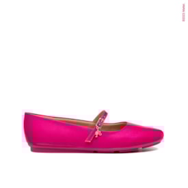 Sapatilha Barbie™ Bico Redondo Piccadilly Feminina Rosa