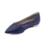 Sapatilha Bico Fino Lu Rezende Feminina Navy