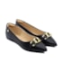 Sapatilha Bico Fino Lu Rezende Feminino Preto