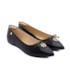 Sapatilha Bico Fino Lu Rezende Feminino Preto