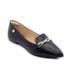 Sapatilha Bico Fino-Lu Rezende Feminino Preto