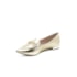 Sapatilha Bico Fino Sua Cia Feminino Ouro Light