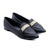 Sapatilha Bico Fino Sua Cia Feminino Preto