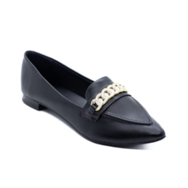 Sapatilha Bico Fino Sua Cia Feminino Preto