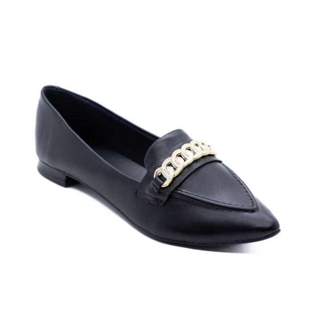 Sapatilha Bico Fino Sua Cia Feminino Preto