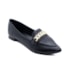 Sapatilha Bico Fino Sua Cia Feminino Preto