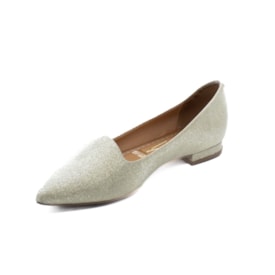 Sapatilha Bico Fino Vizzano Feminina Dourado Sapatilha Bico Fino Vizzano Feminina Dourado