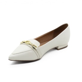 Sapatilha Bico Fino Vizzano Feminino Branco Off