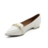 Sapatilha Bico Fino Vizzano Feminino Branco Off