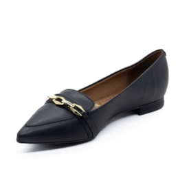 Sapatilha Bico Fino Vizzano Feminino Preto