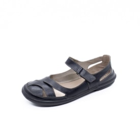 Sapatilha Bico Redondo J Gean Feminina Preto