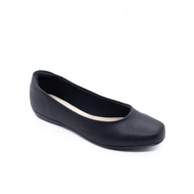 Sapatilha Bico Redondo Modare Feminina Preto
