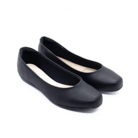 Sapatilha Bico Redondo Modare Feminina Preto
