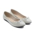 Sapatilha Bico Redondo Moleca Feminina Branco Off