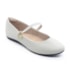 Sapatilha Bico Redondo Moleca Feminina Branco Off