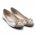 Sapatilha Bico Redondo Moleca Feminino Branco Off
